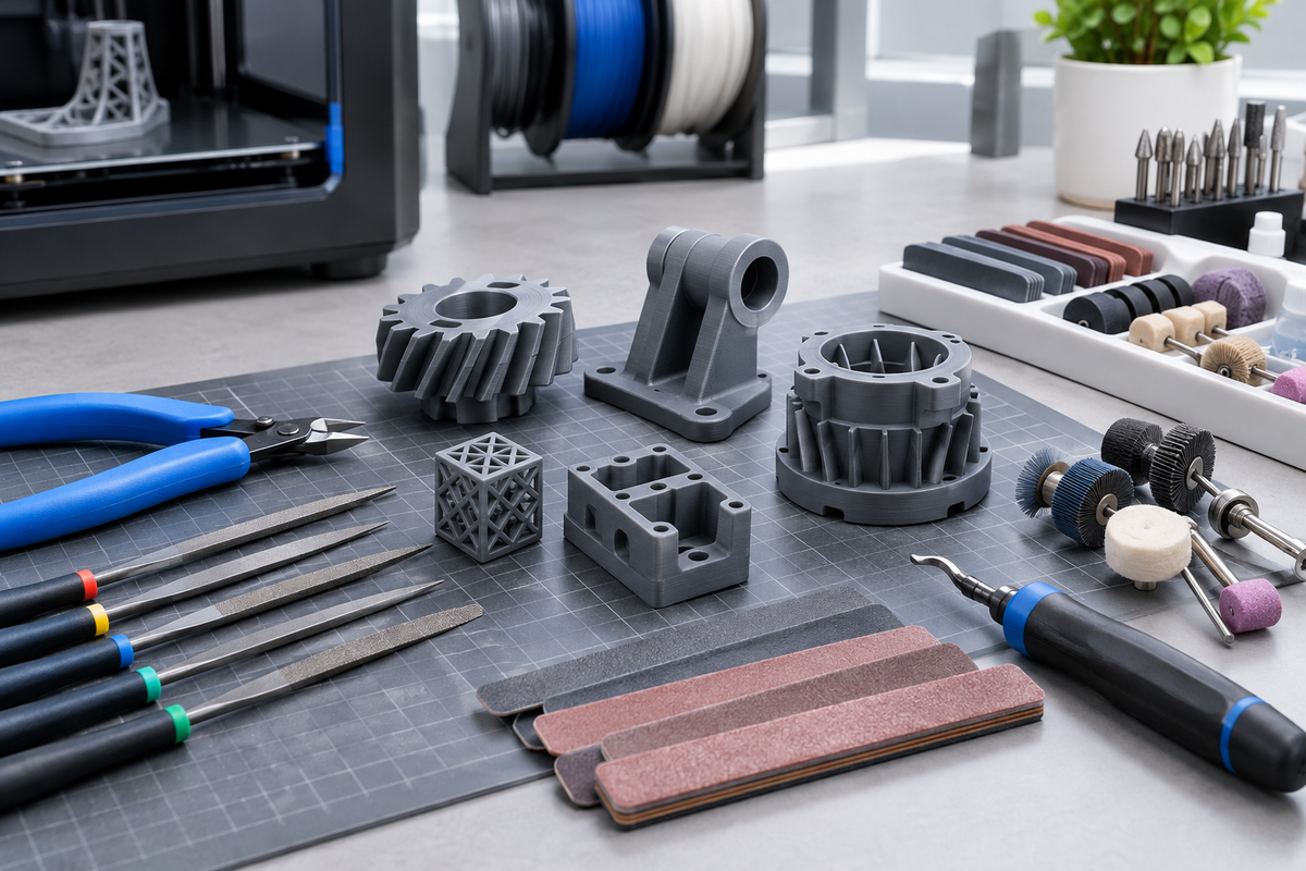 Simple Finishing Tools Help Refine 3D Printed Parts