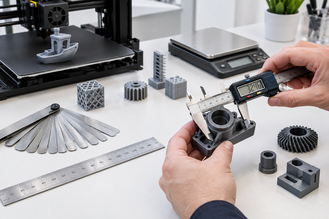 Precision Measuring Tools Support Better 3D Printing Setup