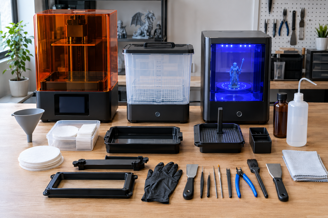 Resin Printing Tools Support a Cleaner Post-Processing Workflow