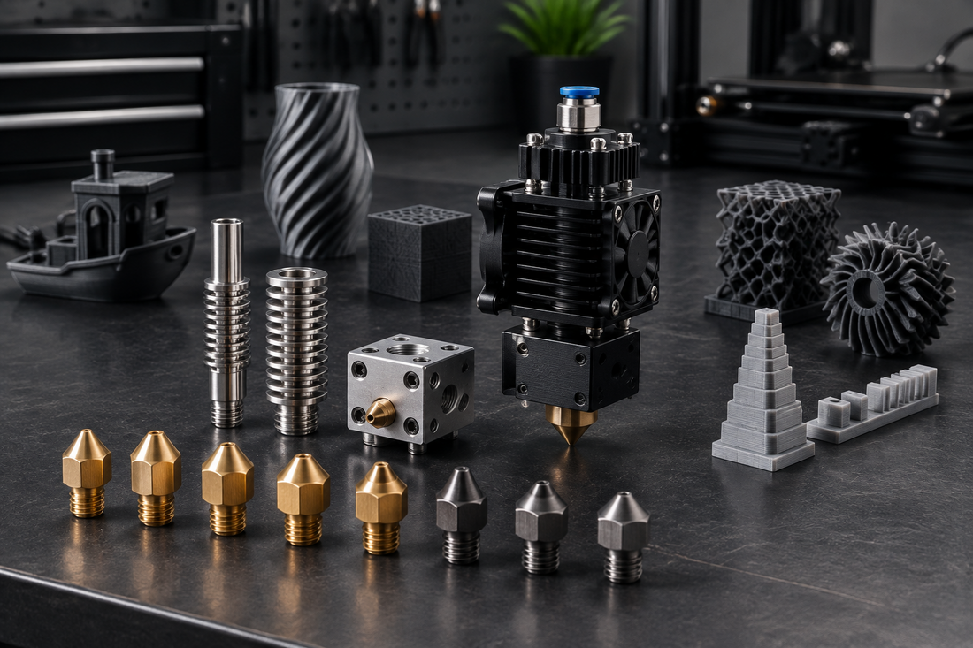 Nozzle Selection Can Shape the 3D Printing Workflow